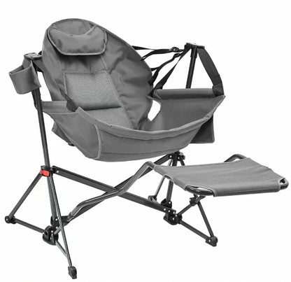 Heavy-Duty 450lbs Hammock Camping Chair – Portable Swing Seat with Pedal | Outdoor-Approved