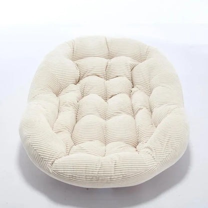 Rocking Papasan Egg Chair – Oversized Wicker Furniture for Indoors & Outdoors, with Ultra-Thick